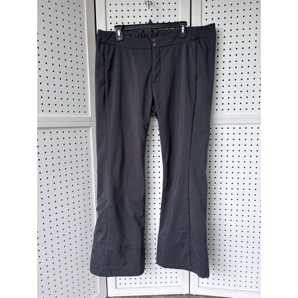 Free Country Fleece Lined Snow Pants Women's XL Gray Ski Snowboard Winter